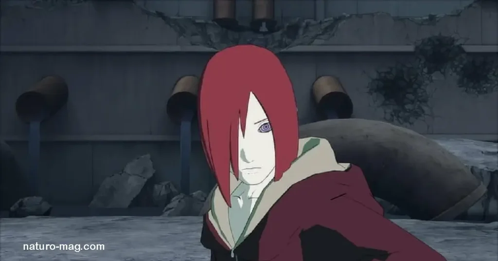 Nagato นางาโตะ เป็นชิโนบิจากหมู่บ้านอาเมกาคุเระ และยังเป็นผู้สืบเชื้อสายจากตระกูลอุซึมากิที่มีชื่อเสียงด้านพลังจักระอันมหาศาล 