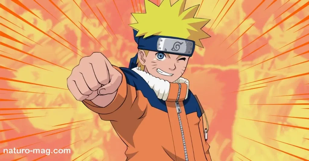 Uzumaki Naruto อุซึมากิ นารูโตะ ตัวเอกจากเรื่อง นินจาคาถาโอ้โฮเฮะ มีชื่อที่มีความหมายสองอย่าง คือ น้ำวน และคะมะโบะโกะ ลูกชิ้นปลา